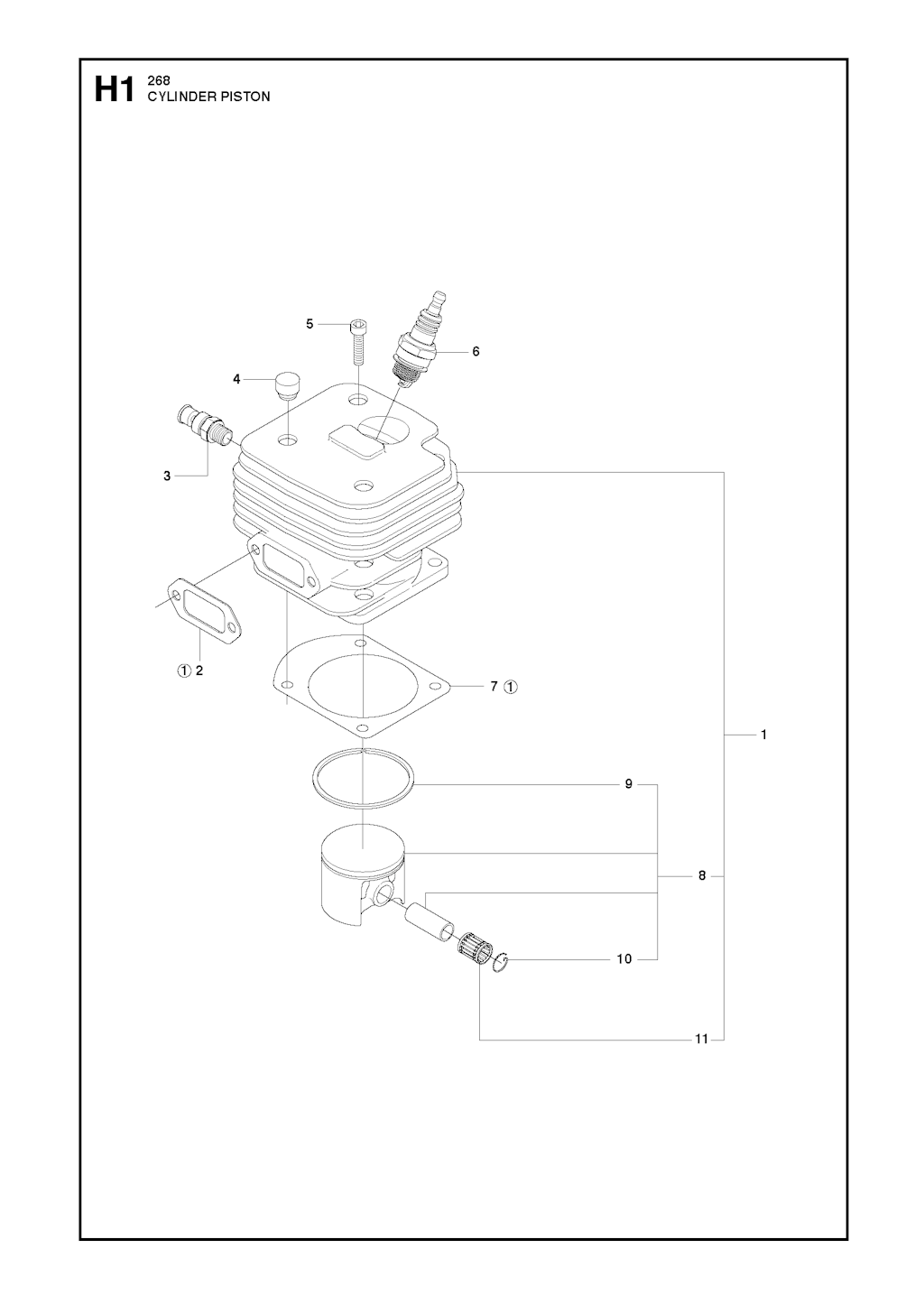 Explosionszeichnung Ersatzteile