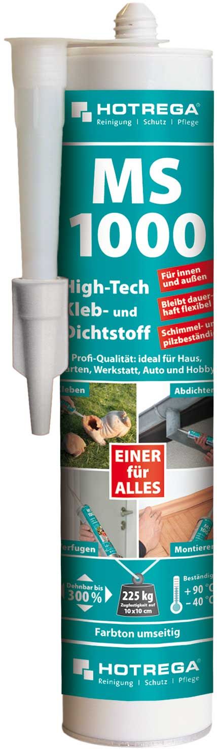 Hotrega MS 1000 High-Tech Kleb- und Dichtstoff versch. Farben