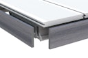 TraumGarten DreamDeck Abschlussleiste Grau 10x80x2000