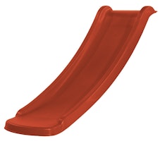 Weka Rutsche für Kinderspielhaus Lotti, 120 cm, 60 cm Podesthöhe, rot rot