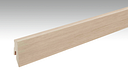 Vorschaubild MEISTER Laminatfolien-ummantelte Profile Fußleiste Profil 3 PK 2380 x 60 x 20 mm 07015 Fairview Oak