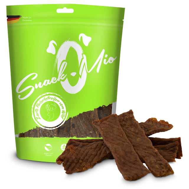 SnackOMio Fleischstreifen 125 Gramm HundesnackVorschaubild