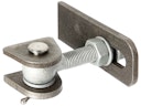 Vorschaubild Alberts® Torband f.180° Öffnung,lang,Schrauben,etc.fvz.,Bolzen,etc.VA,z.Anschweißen,M24