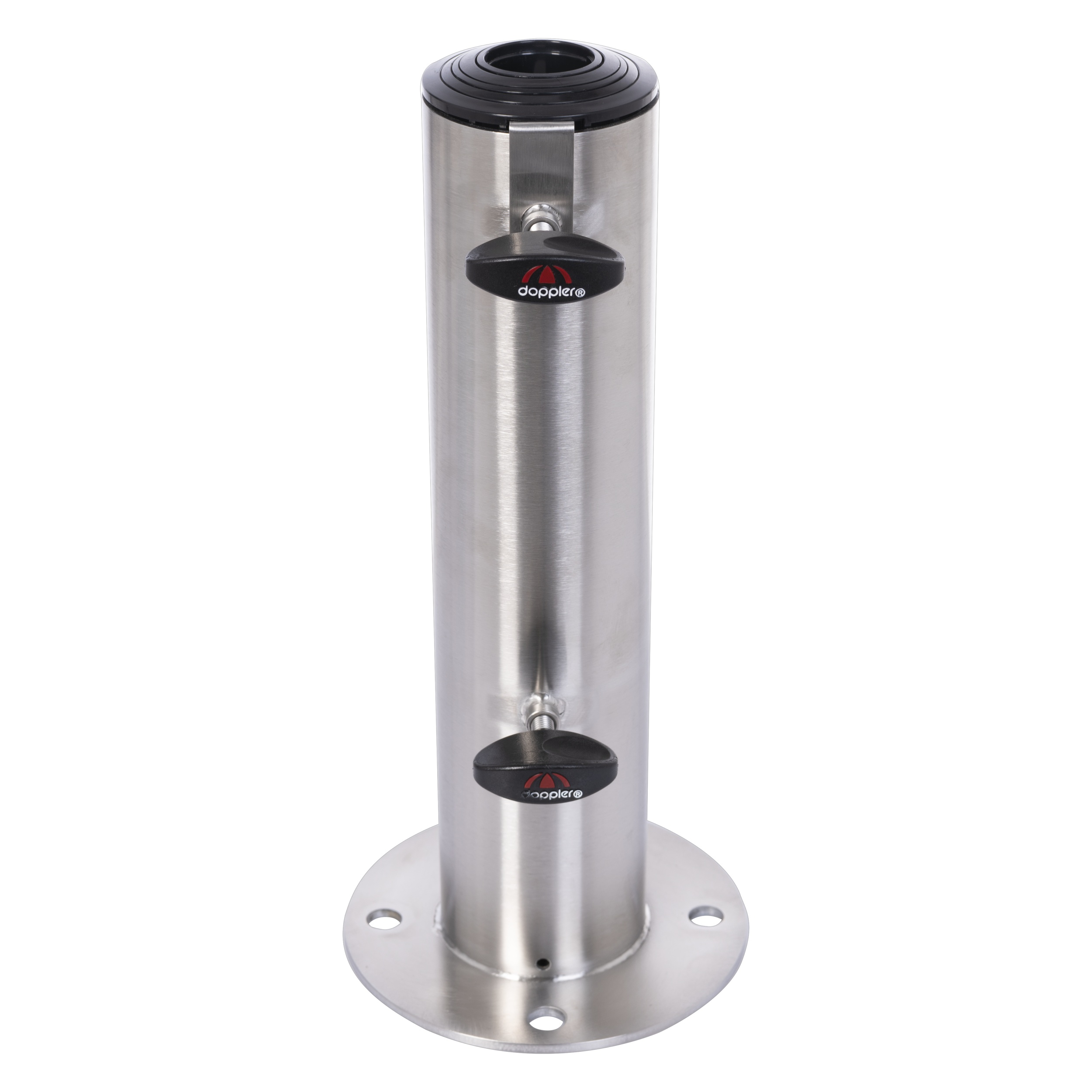 doppler Standrohr für Granitplatte 140 kg, Edelstahl