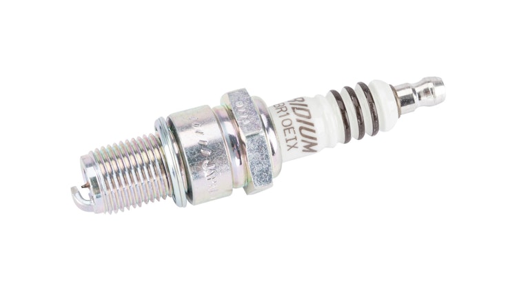 NGK Zündkerze BR10EIX, Iridium, Schlüsselweite 20, 8, Zündkerze Gruppe B, 14 mm Gewinde