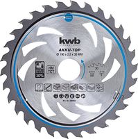 kwb Akku Top Sägebl HM Mit-Dü 190x30 Z30 586954