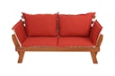 Vorschaubild Garden Pleasure Bank FORTUNA, 195 cm, Eukalyptus / Kissen 100 % Polyester