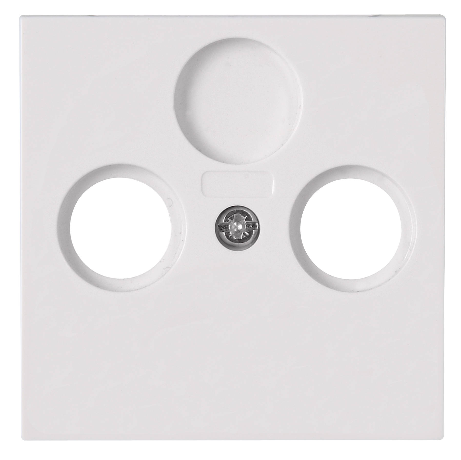 Kopp Antennenabdeckung TV/RF ATHENIS rein-weiß