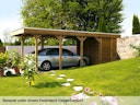 Vorschaubild Skan Holz Abstellraum C4 für Carports - Profilschalung