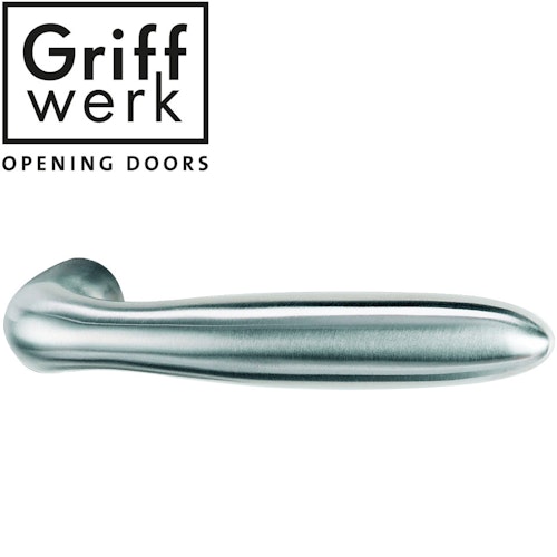 GRIFFWERK Griffpaar für Schlosskasten VERONICA K3 -Edelstahl matt