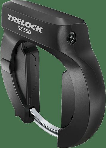 Trelock Rahmenschloss RS 560 schwarz 453 AZ Standard, abziehbarer Schlüssel