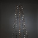 Vorschaubild Konstsmide Weihnachtsbeleuchtung  LED Baummantel bernstein H180cm Ring Ø8cm