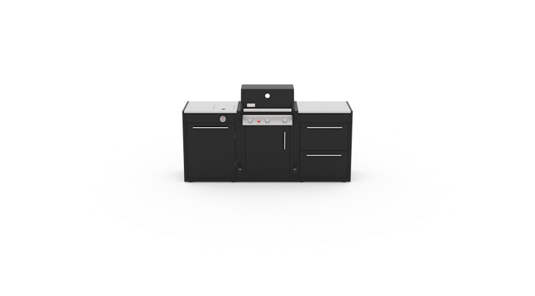 Weber Outdoorküche BBQK2 - BBQ KITCHEN GAS 221