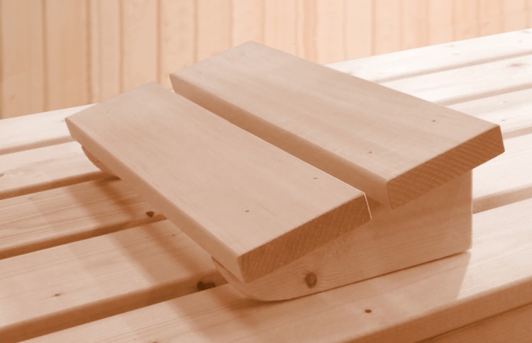 Weka Premium Massivholz-Elementsauna Kemi Panorama 3 mit Glastür+2 Fenster und Sternenhimmel - 45 mm