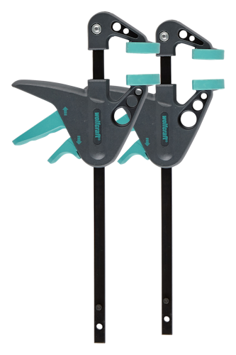 wolfcraft 2 Mini-Einhandzwingen EHZ 3455100