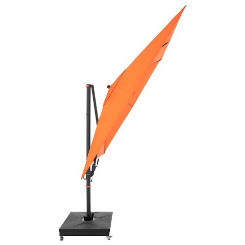 doppler Pendelschirm myZONE 280 x 280, Aluminium Anthrazit / 100 % Polyester 180 g/m²