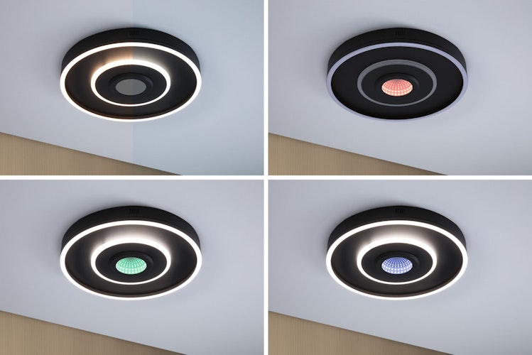 Paulmann LED Deckenleuchte Spaceglow Four