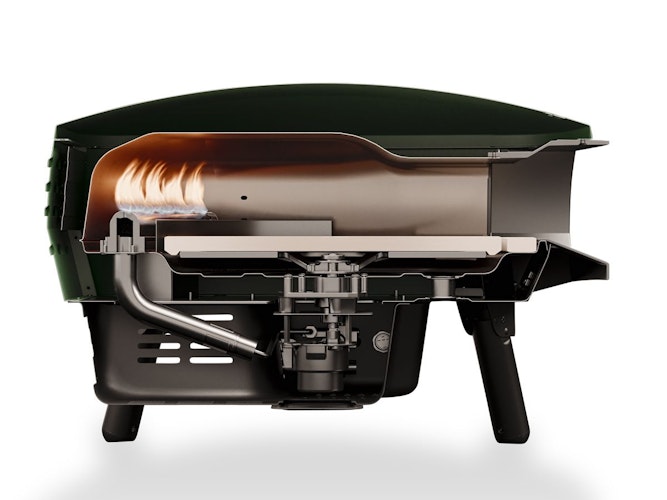 Witt Pizzaofen ETNA PICCOLO ROTANTE Schwarz matt