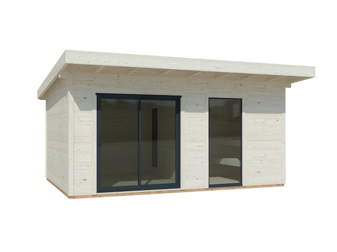 PRE:GA Black Forest Grand Sauna mit Vorraum 16,2 m²