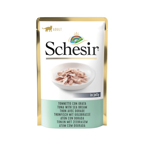 Schesir Jelly Dose 85 Gramm Katzennassfutter