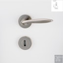 Vorschaubild Griffwerk Wechselgarnitur ALINA Nickelmatt-Schraubtechnik - AUSLAUFARTIKEL