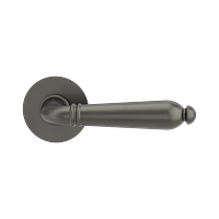 Griffwerk CAROLA PIATTA S -Kaschmirgrau Rosettengarnitur rund -Flachrosette -OS TS 37-45mm