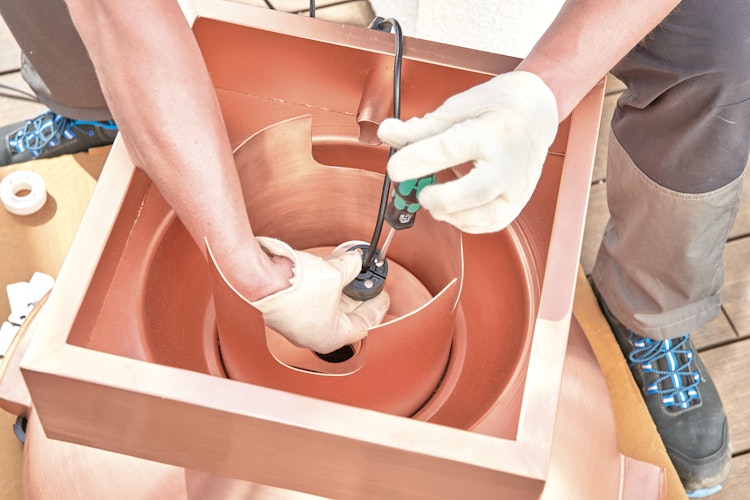 Oase Kupferschale Rund 90