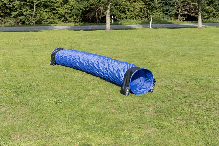 TRIXIE Fun Agility Basic Tunnel, ø 60 cm/5 m, blau