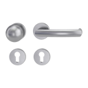 Vorschaubild Griffwerk Wechselgarnitur LORITA FS -Edelstahl matt- Klipptechnik
