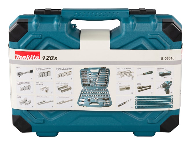 Makita Werkzeug-Set 120-tlg. E-06616
