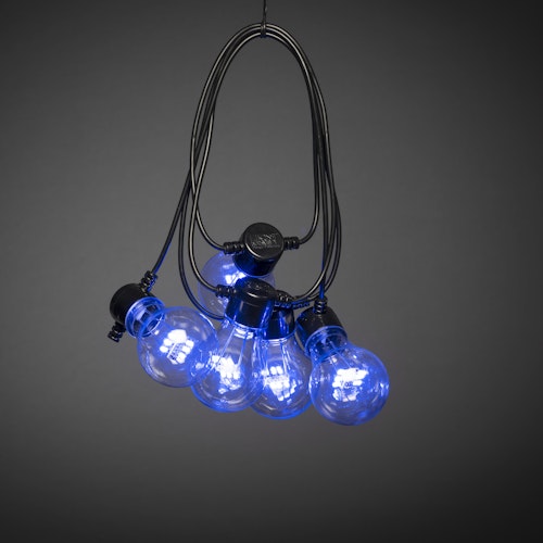 Konstsmide Ganzjahresbeleuchtung  LED Biergartenkette mit RGB-Farbwechsel