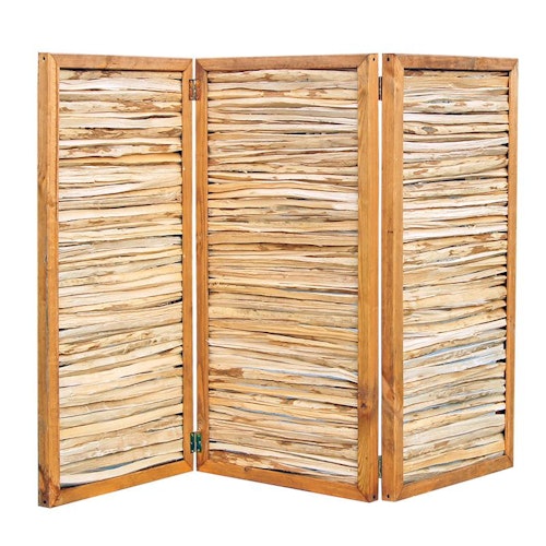 Noor Haselnuss-Paravent in verschiedenen Größen