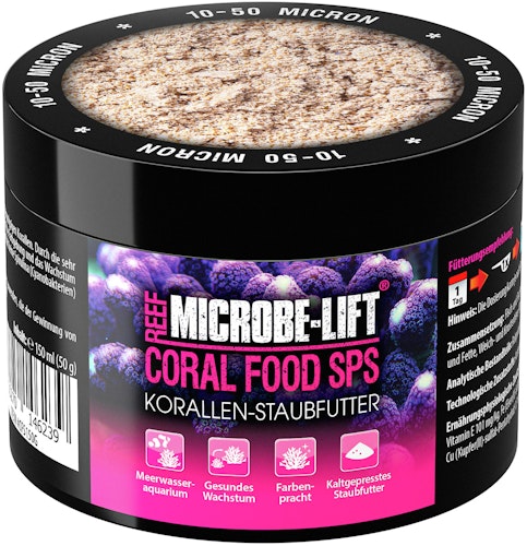 MICROBE-LIFT SPS Staubfutter 150 Milliliter Korallenfutter