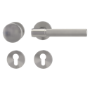 Vorschaubild Griffwerk Wechselgarnitur VAYA 136 ARIS fast2fix Fast2Fix Rosetten rund Knopf R2 Samtgrau R
