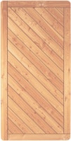 T&J SKAGEN Sichtschutzzaun Lärche 900 x 1800 mm