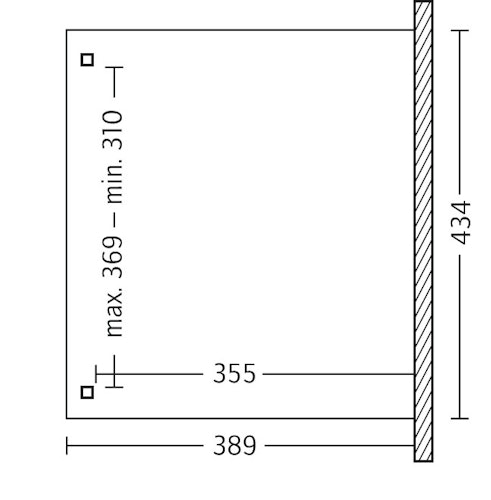 Skan Holz Terrassenüberdachung Verona o. Mittelpfosten Breite 434 cm