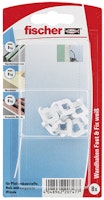 FISCHER Wandhaken Fast & Fix weiss  (8 Stück)