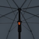 Vorschaubild doppler Mittelmastschirm myZONE 200 Manual, Stahl Anthrazit / 100 % Polyester 180 g/m² 