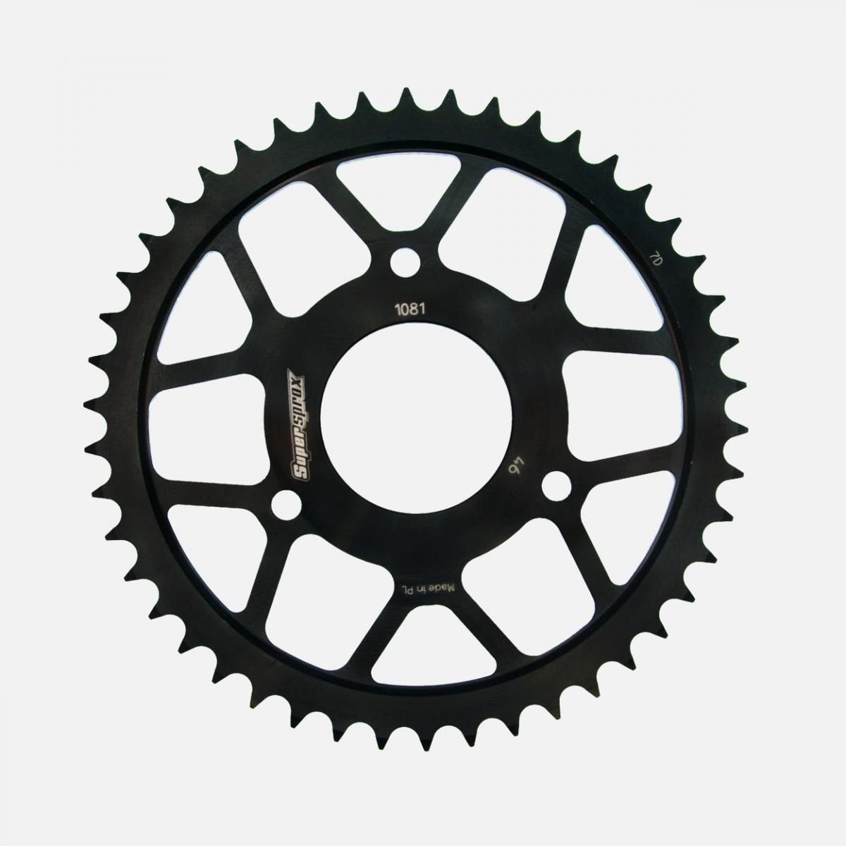 Supersprox Stahl-Kettenrad 428 46Z (Schwarz)