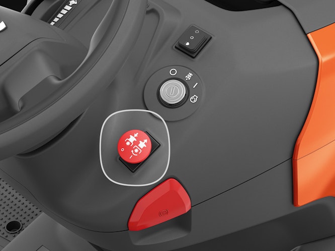 Husqvarna Rasentraktor TS 215T mit Seitenauswurf