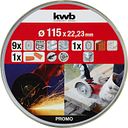 Vorschaubild kwb Dünn+Dia Trennsch 115 Dose 10t 712031