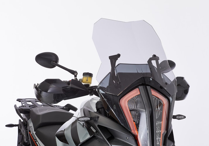 ERMAX Windschutzscheibe Acrylic durchsichtig Grau getönt für KTM 1290 Super Adventure R; 1290 Super Adventure S