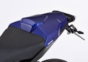 Vorschaubild BODYSTYLE Sportsline Sitzkeil ABS Kunststoff grau/rot für YAMAHA MT-09 / SP 