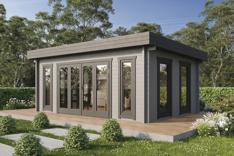 Wolff Finnhaus Gartenhaus Schnellhorn 24 - 70 mm