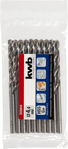 kwb HSS-G Boh 4,4mm LS PRE 205044