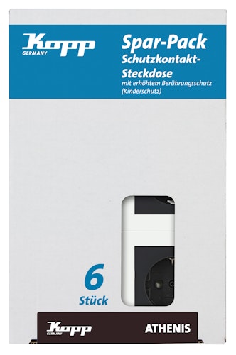 Kopp Steckdose anthrazit - 943015055