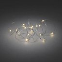 Vorschaubild Konstsmide Weihnachtsbeleuchtung  Micro LED Lichterkette silberfarben Draht