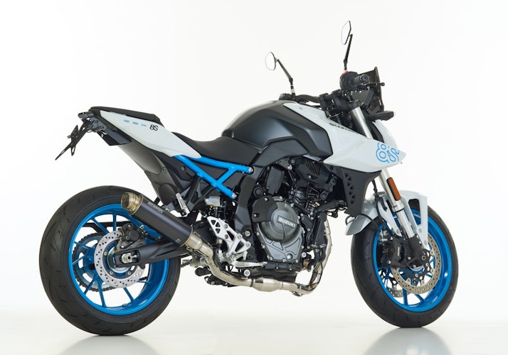 SHARK KOMPLETTANLAGE Aluminium eloxiert schwarz SRC 4 für SUZUKI GSX-8R,GSX-8S EURO5  