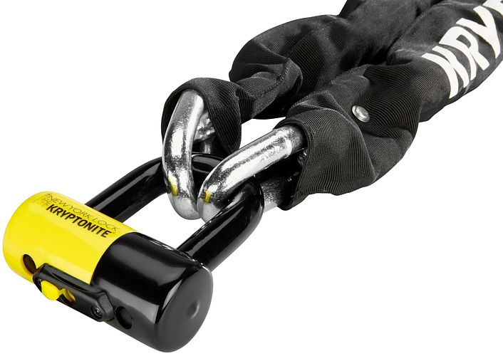 KRYPTONITE Kettenschloss New York Legend 1515 150 cm schwarz/gelb
