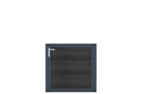 Vorschaubild dz VIDUAL Swing Einzeltor Comp-Co WPC 140 x 20 mm Steckprofil